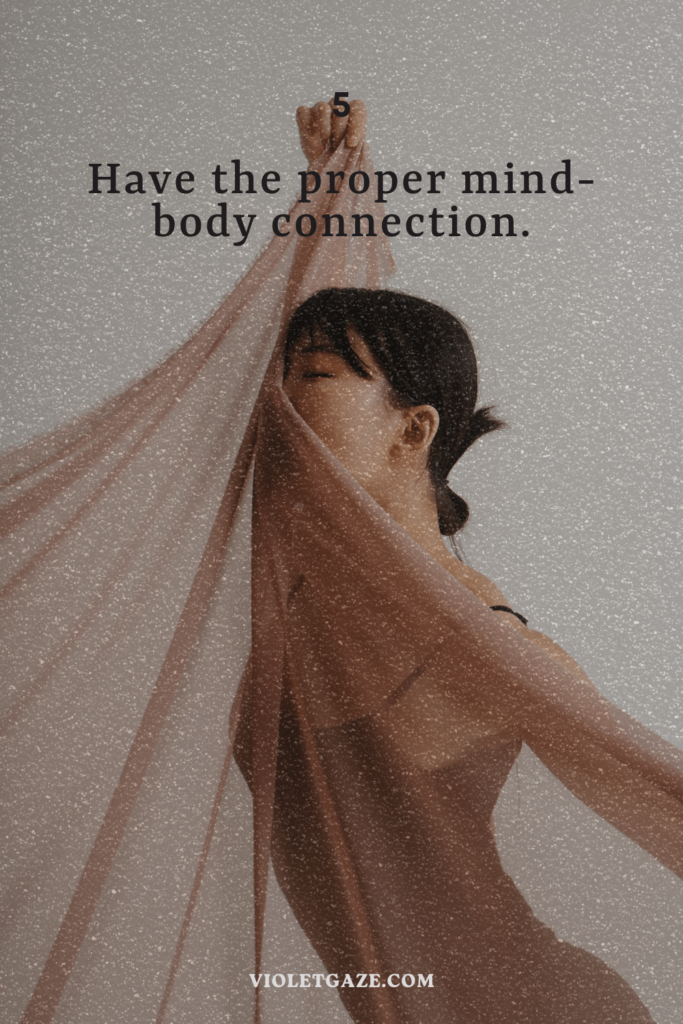 have the proper mind-body connection alexander technique
