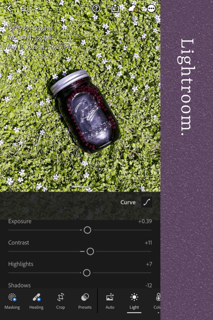 Lightroom tool for creatives