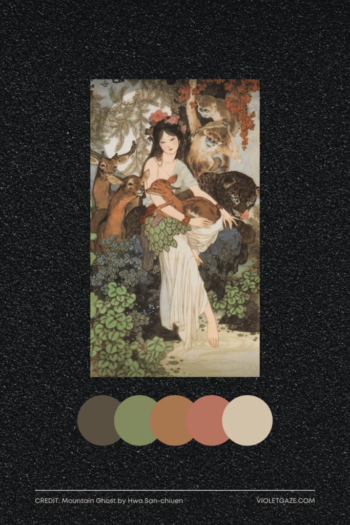 mountain minimalist color palette