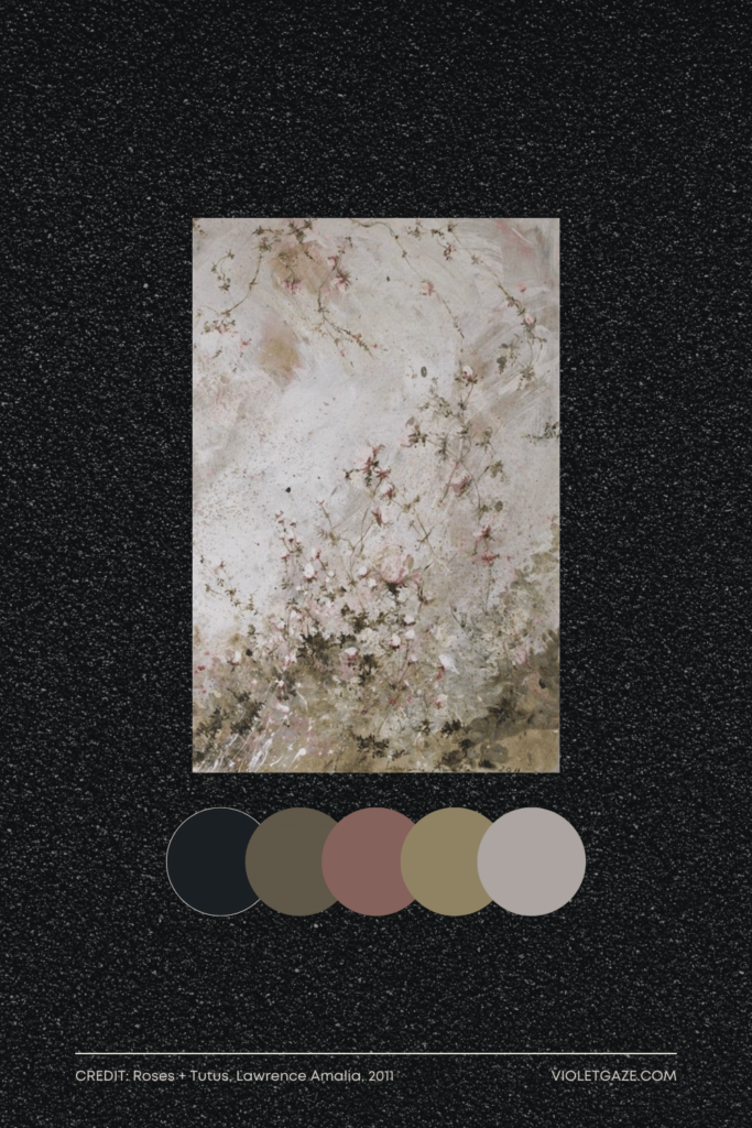 soft white minimalist color palette