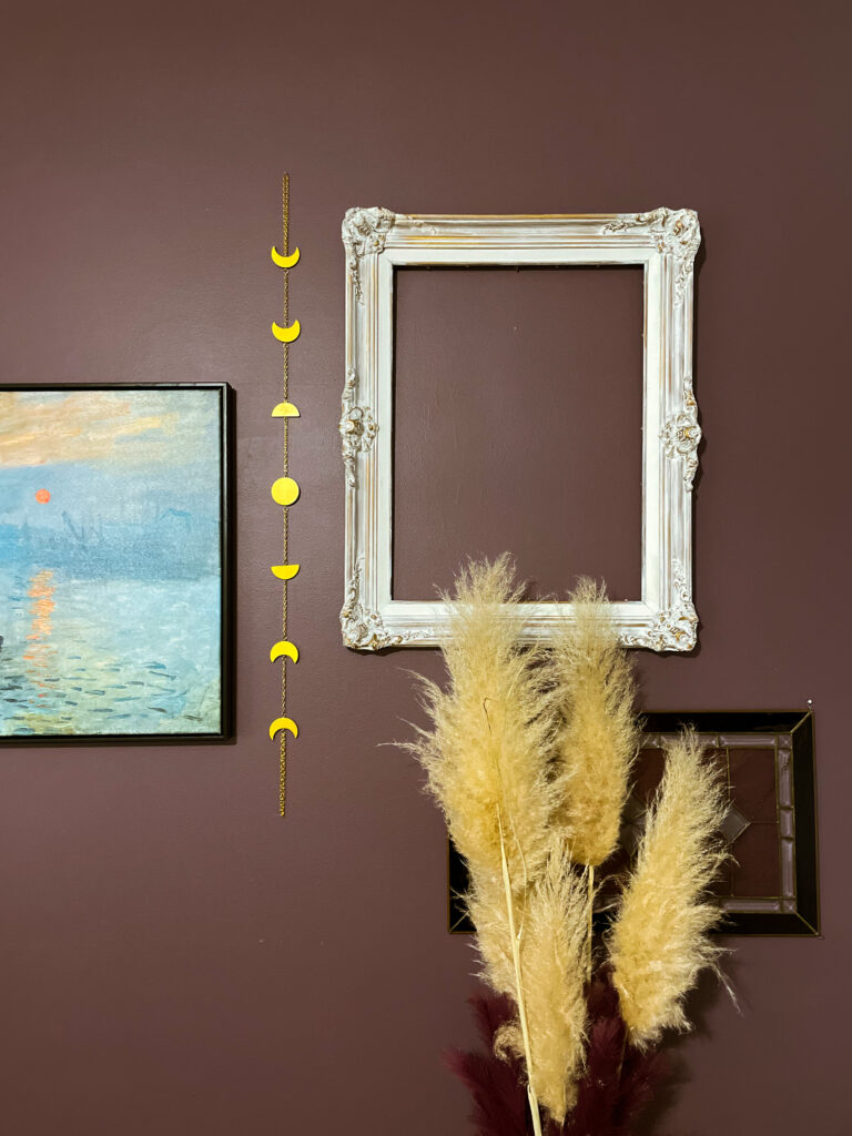 cottagecore room decor picture frame