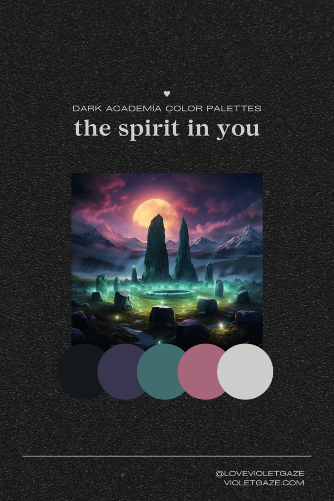 dark academia color palette