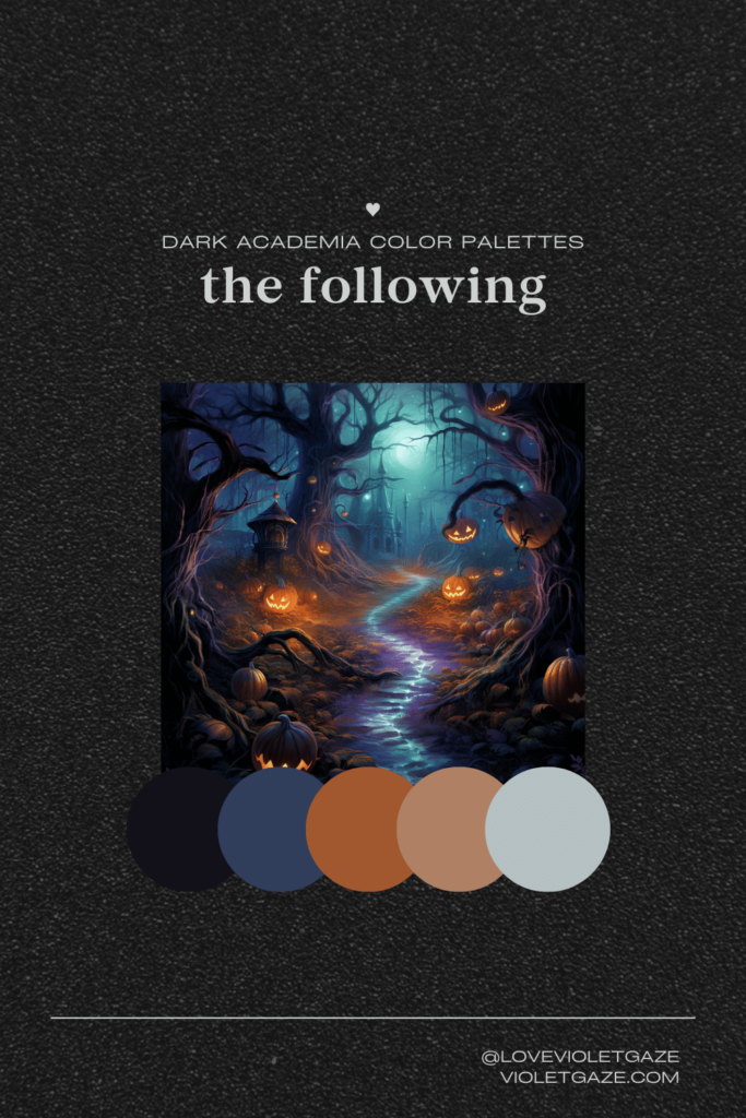 dark academia color palette