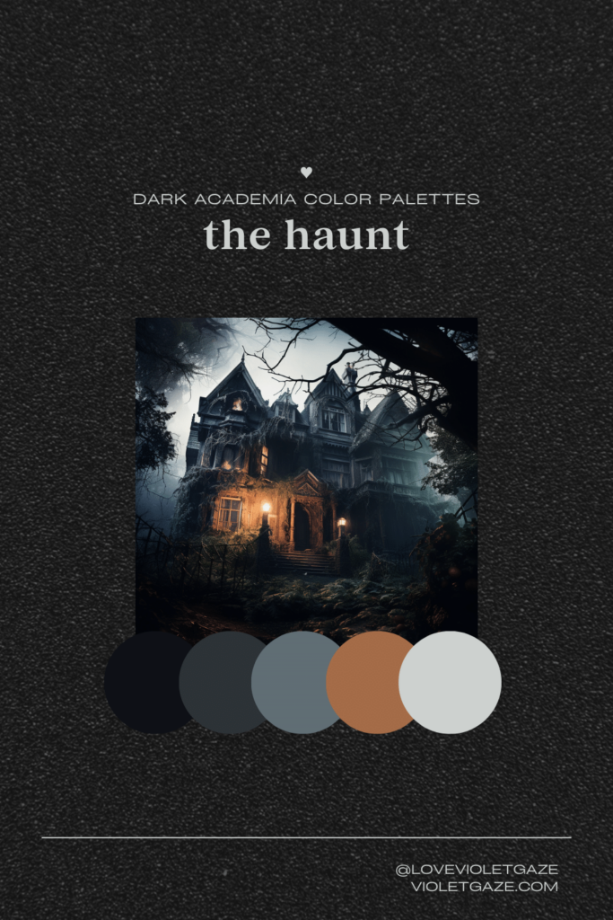 dark academia color palette
