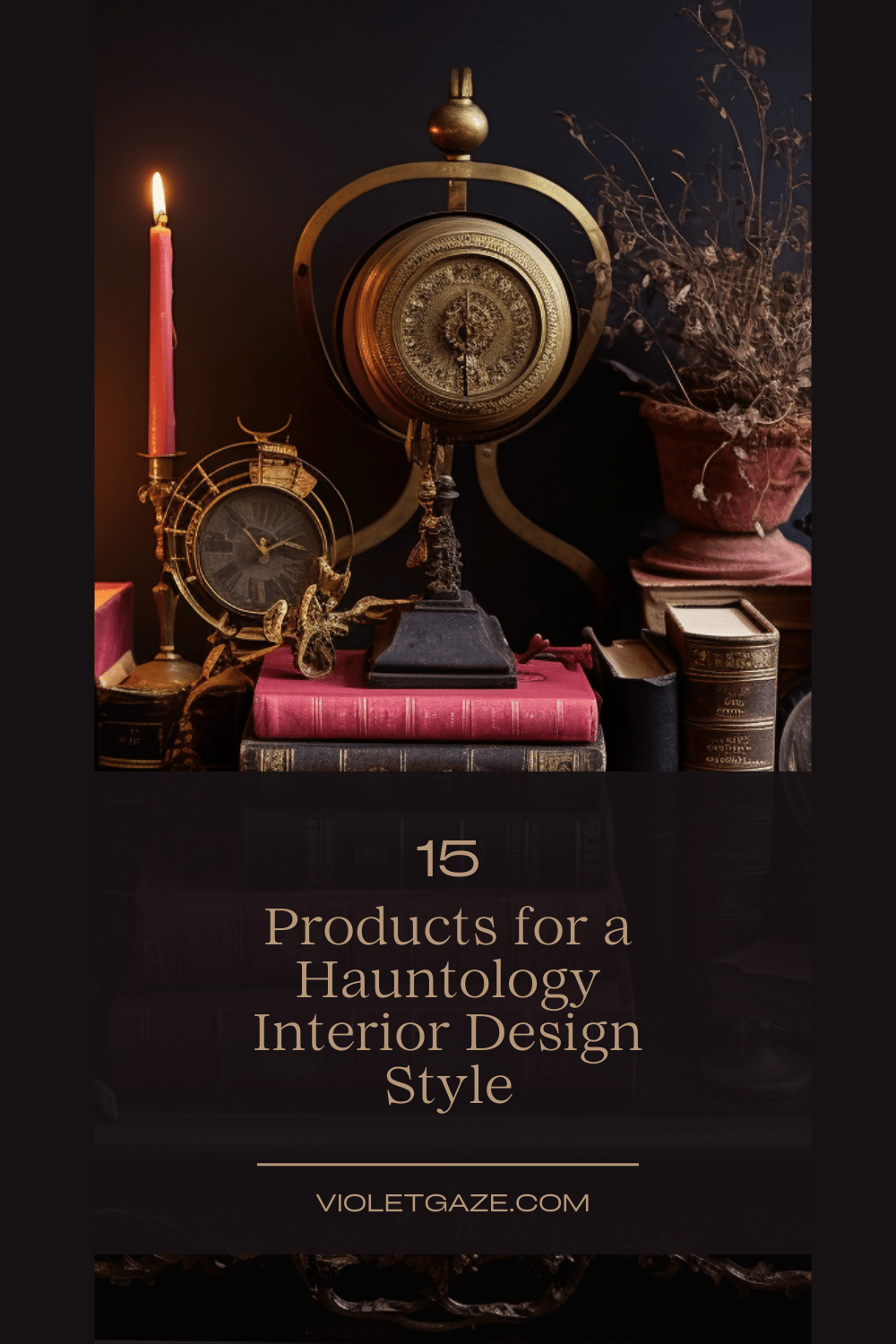 hauntology interior design style aesthetic
