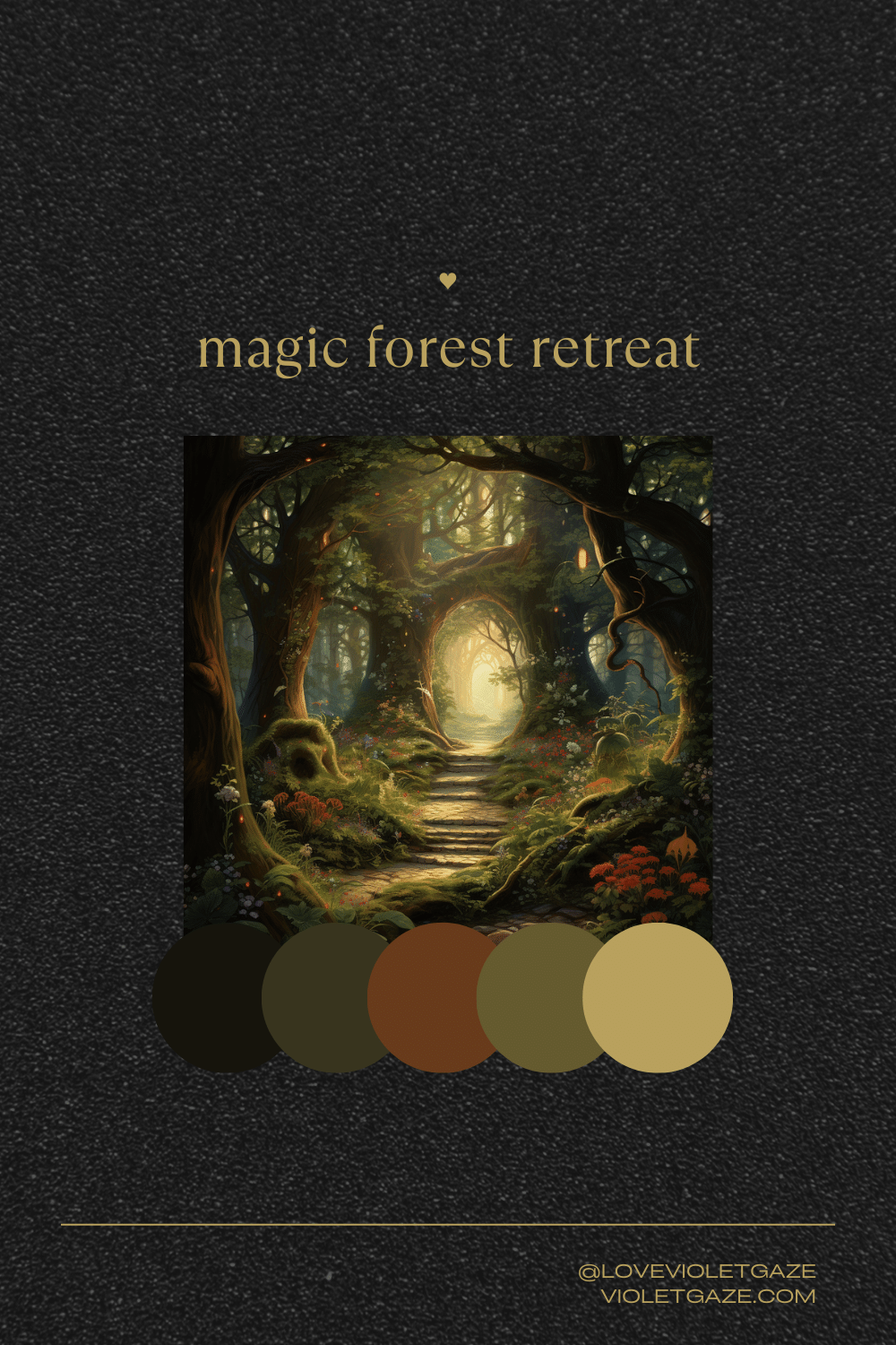 autumn color palette midnight masquerade