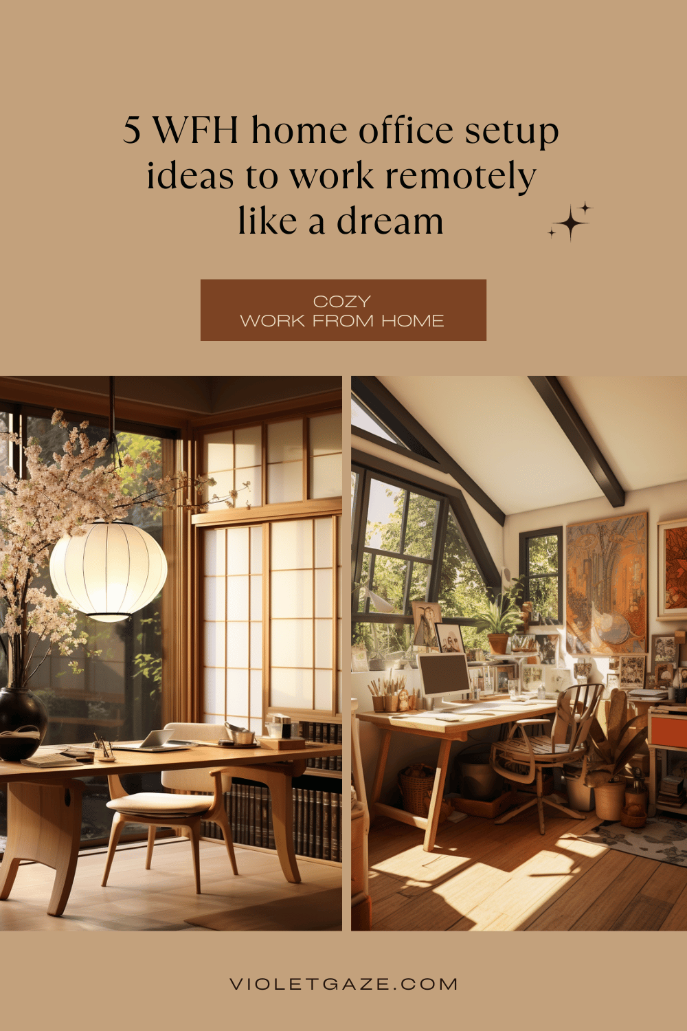work from home setup and ideas to work remotely like a dream