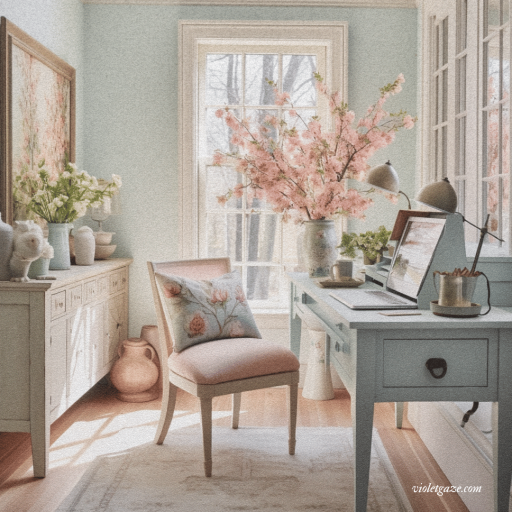feng shui home office feminine