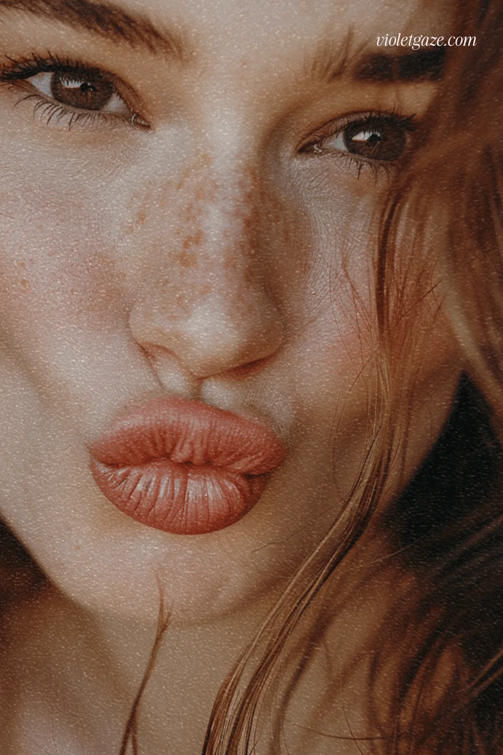 natural chapstick puckering