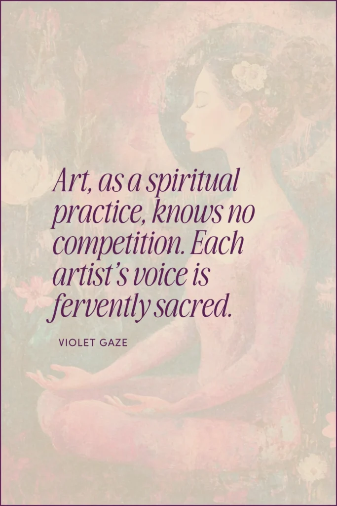 art is a spiritual practice