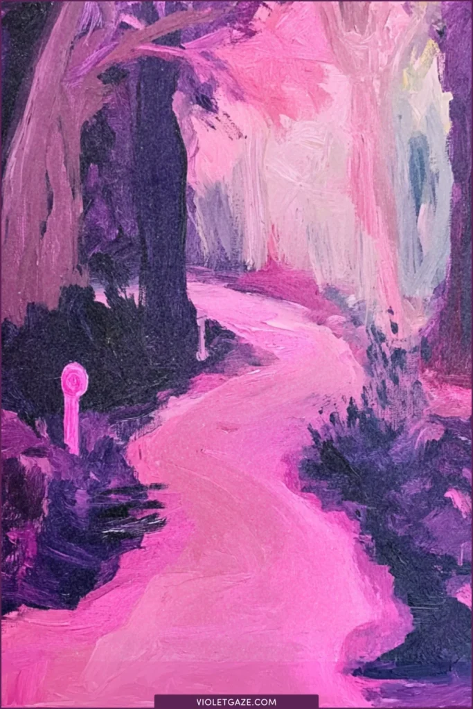 beautiful pink path watercolors how setting goals can lead to success 