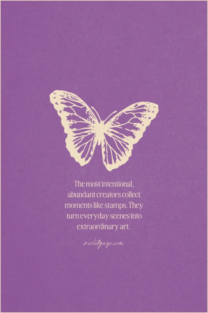intentional abundant creatives quote