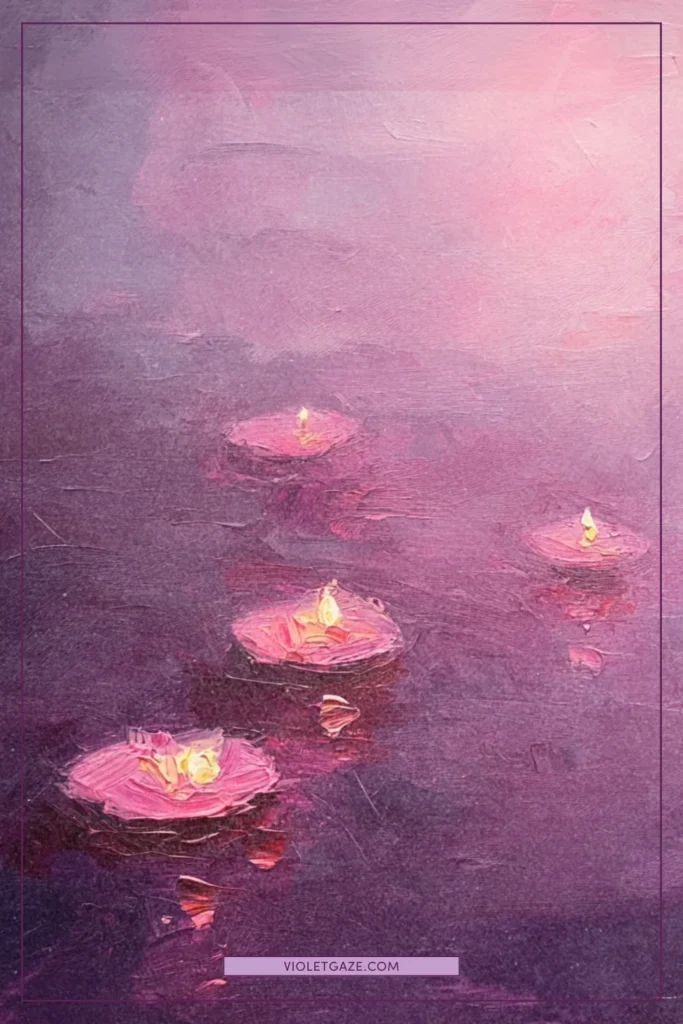 soft focus candles
