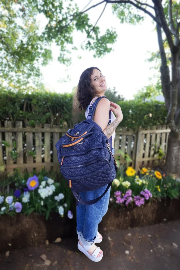 MZ Wallace Backpack Kira Violet