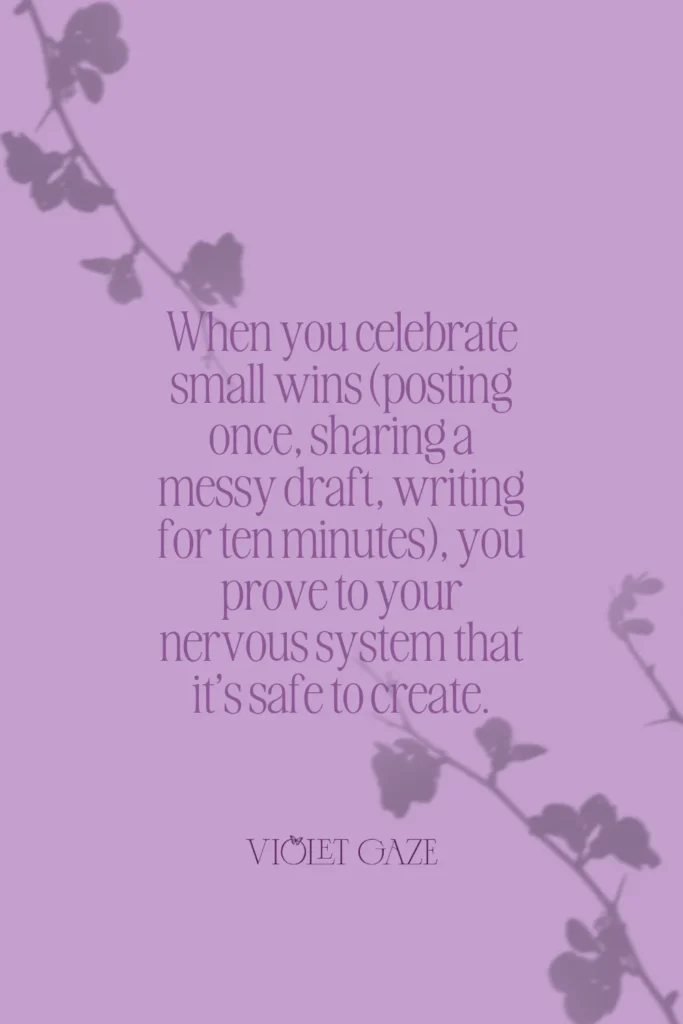 celebrating small wins quote